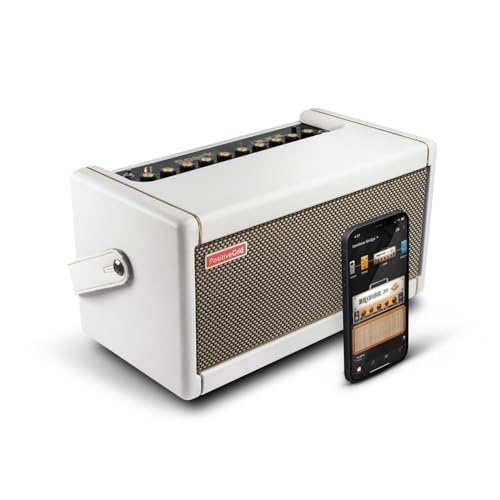 Positive Grid Spark Pearl Guitar Amplifier Electric, Bass and Acoustic Guitar 40-Watt Combo Practice Amp with Spark Mobile App (Pearl) by Positive Grid - Used condition - US$281.21