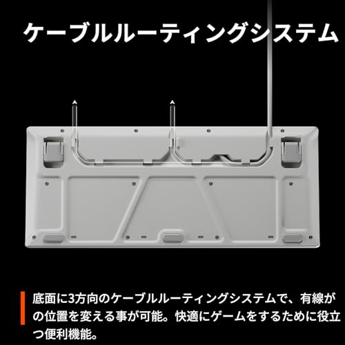 SteelSeries Apex 3 TKL White US 64819 の商品画像 7