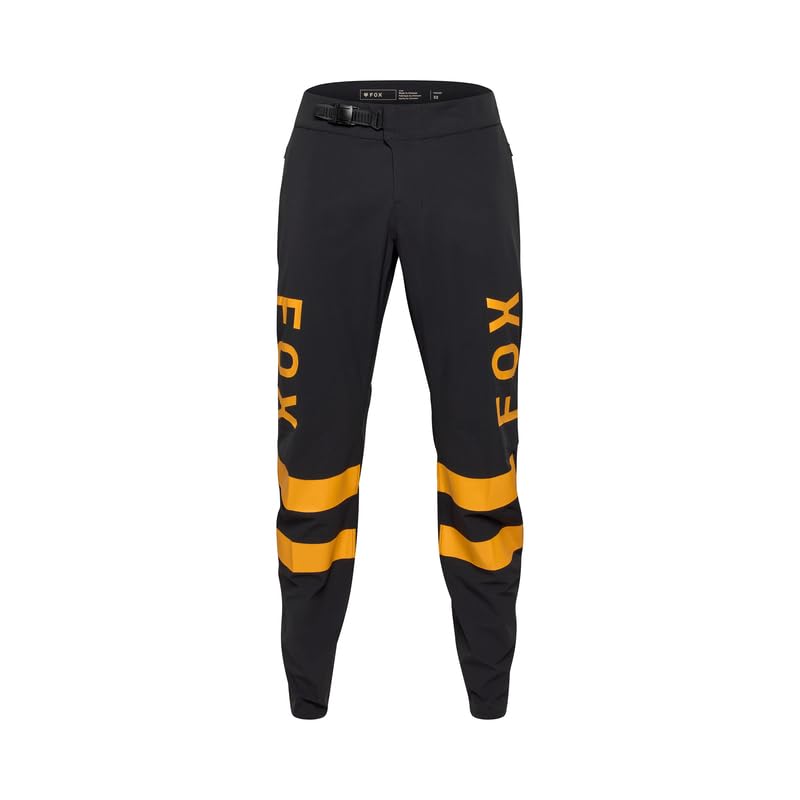 Pantalon de cyclisme Fox Ranger Kairos Tangerine 32 idéal pour le ride en forêt et montagne