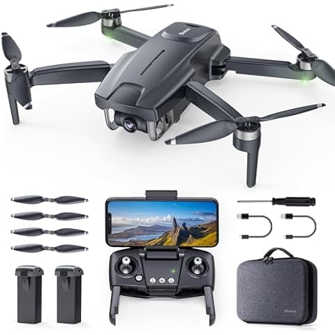 Bwine GPS Drone with Camera 4K UHD - F7MINI, Under 249g, 60-Min Flight Time, Auto Return, Follow Me, Waypoint Fly, Circle Fly, 5GHz Transmission - Ideal for Adult Beginners Cover