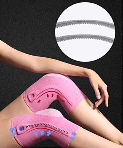 Genouillère demi-lune grise taille L pour protection et maintien du genou sport de 65 à 80 kg - 2