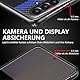 Z Fold 7 Hülle für Samsung Galaxy Z Fold 7 5G HandyHülle Handytasche, Seidige Zurück Cover, Aus Kohlefaser Und Leder, Ultradünne und Kratzfeste Schutzhülle für Samsung Fold7 5G (Blau)