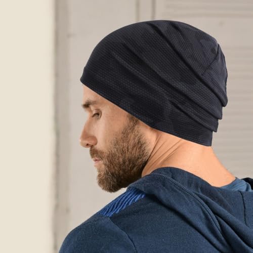 Image of WTACTFUL Cooling Skull Caps for Men Women - Lightweight Breathable 3D Mesh Running Caps for Cycling & Summer