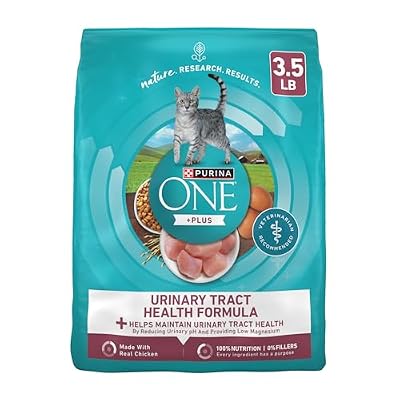 Purina ONE High Protein Dry Cat Food, +Plus Urinary Tract Health Formula - 3.5 lb. Bag