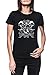 Illuminati Marionetas Mujer Negro Camiseta Manga Corta Women's Black T-Shirt