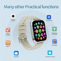 VKROBAG Smartwatch Herren Damen 1,85" HD Touchscreen mit Telefonfunktion – Ansicht 7