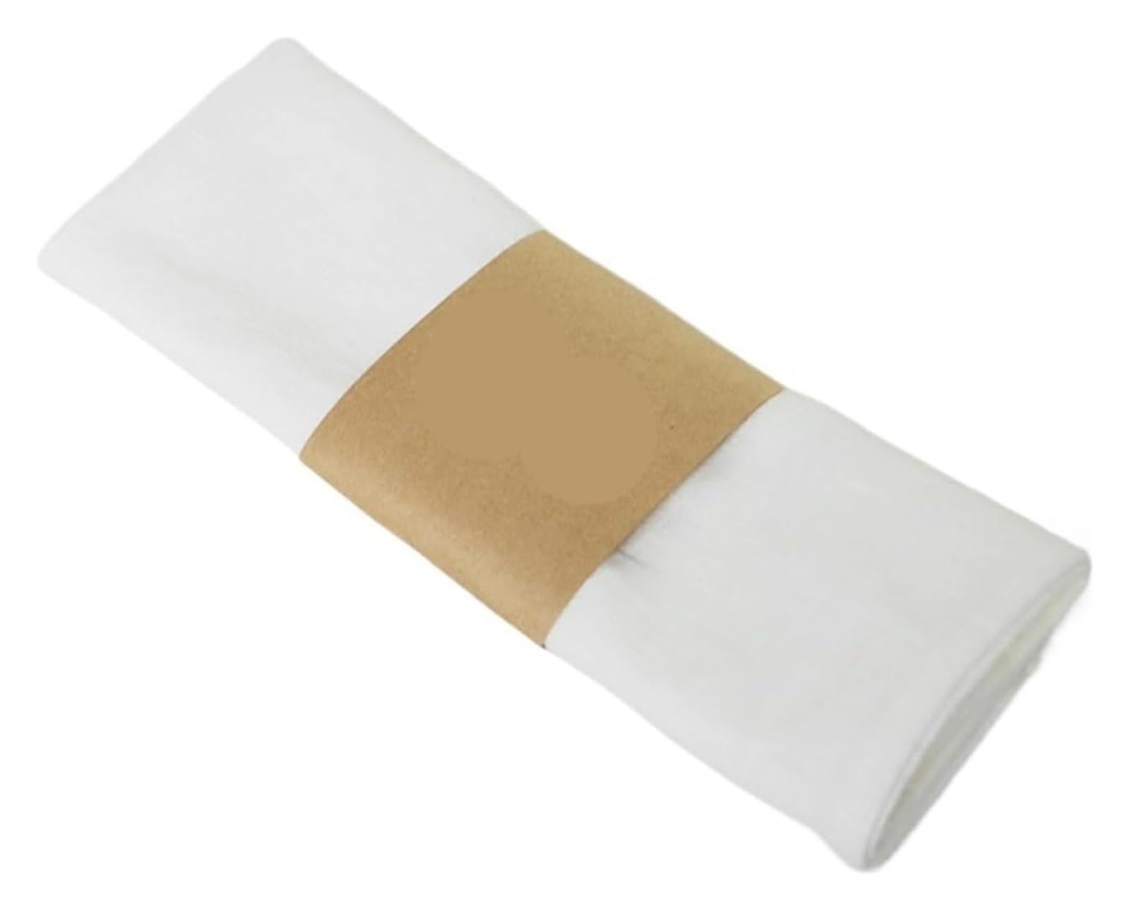 Baumwolltischtücher, Wiederverwendbare Stoffservietten, 6 Stück, Mehrfarbig, Baumwolle, Ramie, 30 x 45 cm, for das Essen in der Küche(6pcs White)