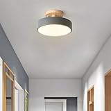Lampe de Plafond polyvalent - Convient à divers environnements intérieurs, notamment les couloirs, les halls d'entrée, les cages d'escalier, les chambres, les salons, les cuisines et les salles à manger nécessitant un éclairage décoratif. Son design minimaliste et contemporain s'harmonise également avec les espaces commerciaux et les bureaux. Émet une lumière douce et naturelle pour créer un environnement d'éclairage ambiant confortable.