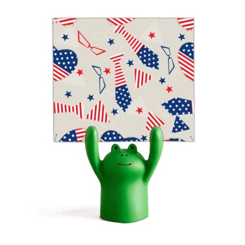 Support en verre drapeau américain pour votre buffet de soirée