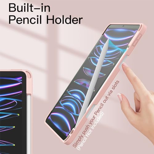Image of JETech Case for iPad Pro 11 inch 4 /3 /2 /1, Rose Gold