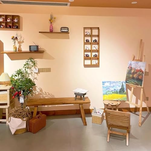 Image of Solid Entrance 120 Cm Long Setting Bench, Wood Bench for Living Room | Hallway Furniture | Solid Wood Sitting Chair for Home (L 39.4 inch x W 10.3 inch x H 17.8 inch)