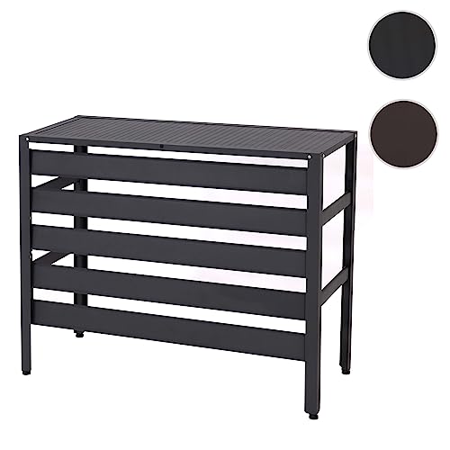 Cubre aire acondicionado de aluminio para decorar terrazas y tapar bombas de calor 6