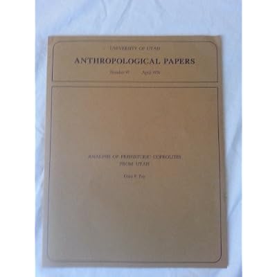 Analysis of Prehistoric Coprolites from Utah