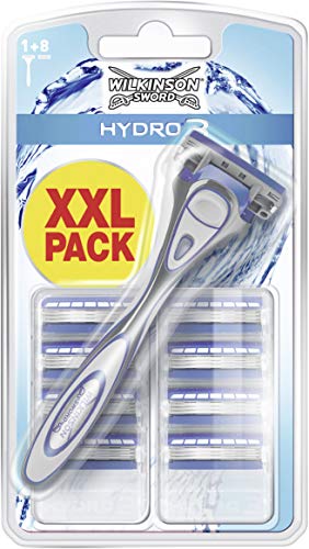 Wilkinson Sword Hydro Herren Rasierer mit 8 Ersatzklingen