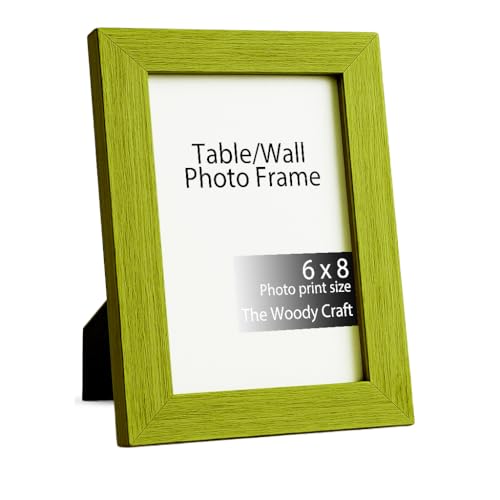 Image of Photo Frame 6x8 inch | Table Photo Frame For Displaying Memories | Wooden Photo Frames for Wall Decor That Adds Rustic Charm | Birthday Photo Frames