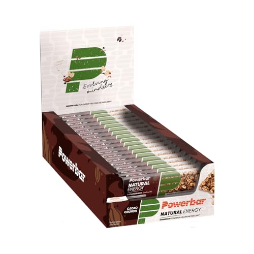 Powerbar - Natural Energy Cereal-Cacao Crunch - 18x40g - veganer Kohlenhydrat Energie Riegel - Magnesium - palmölfrei Powerbar - Natural Energy Cereal-Cacao Crunch - 18x40g - veganer Kohlenhydrat Energie Riegel - Magnesium - palmölfrei