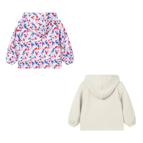 Mud Kingdom Kids Reversible Fleece Jacket for Boys and Girls Waterproof Hooded Coat with Camo Print Winter Warm Outerwear3