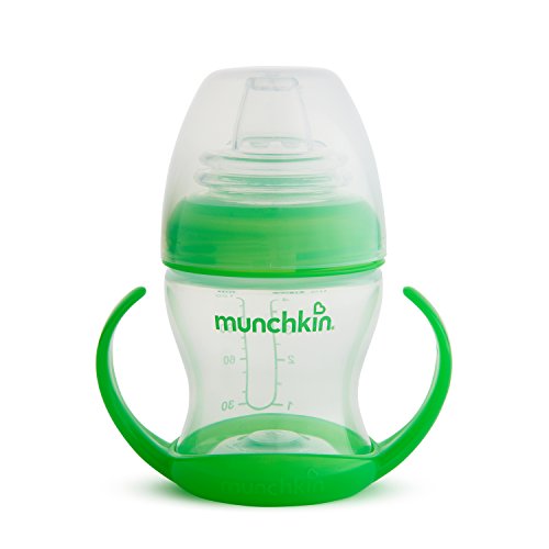 Munchkin BPA Free Flexi Transition Trainer Cup, Green, 4 Ounce