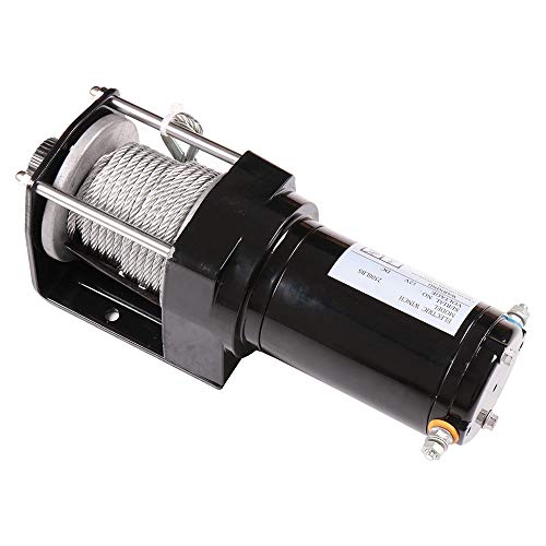 Winch Eléctrico UTV 2500LBS SCITOO Cable Acero Control 12V miniatura 3