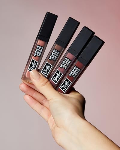 Sleek MakeUP Matte Me XXL Liquid Lipstick, High Impact Colour, Longlasting and Transfer Proof, Left on Red, 5ml - Image 4