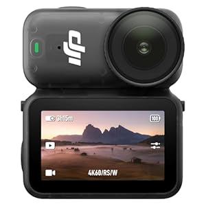 DJI Osmo Nano Bundle Standard (64 Go) - Petite caméra vlog 4K/60 IPS avec capteur 1/1,3″, vidéo FOV Large 143°, 200 Min d'enregistrement, caméra POV magnétique 4K pour Le Sport, Le vlog