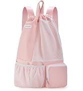 BAVELOE Drawstring Rucksack Mit Nassfach - Wasserabweisender Gym Bag Für Sport & Strand