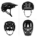 LAZER Coyote KinetiCore Bike Helmet, Bicycling Gear for Adults, Men & Women’s Cycling Head Gear, Matte Black, Medium