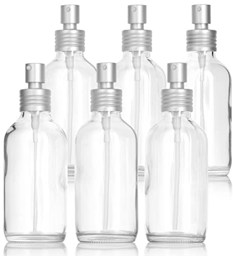 Boston runde Flasche mit Metall-Aluminium-Behandlungspumpe, 113 ml, 6 Stück Cover