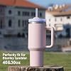 6 Piezas de Popotes de Repuesto para Vaso Stanley Adventure Quencher de 40 oz 30 oz, Popotes con Cepillo de Limpieza para Accesorios Stanley 8