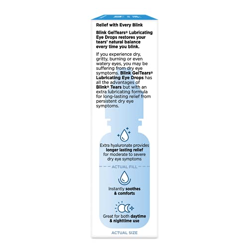 Blink Gel Tears Lubricating Eye Drops 10 Ml (Pack Of 6) #TOP5