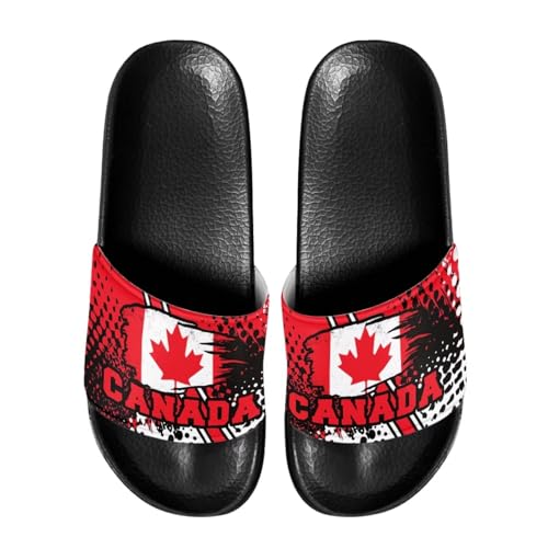 Image of Open Toe Slippers for Women Rubber Slides Womens Sandal Slippers