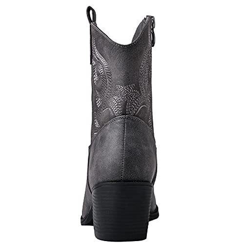 Image of GLOBALWIN Cowboy Boots For Women Short Ankle Boots