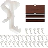 Amazing Drapery Hardware Wood Blind and Faux Wood Blind Valance Retainer Clips (30 Pack)