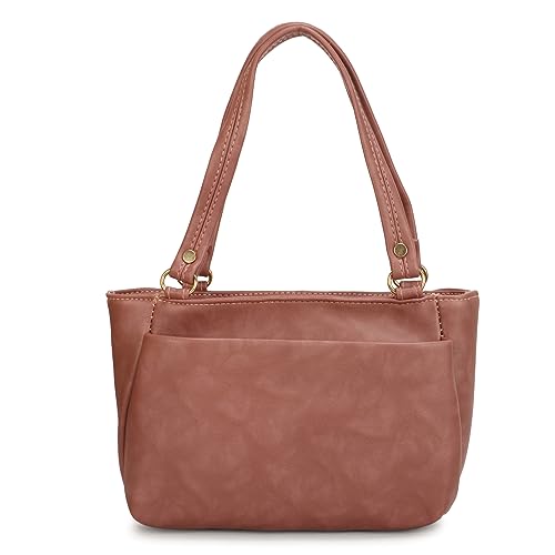 Image of Women Handbags Shoulder Hobo Bag Purse Trendy Casual Lightweight Slingbag (Pink)