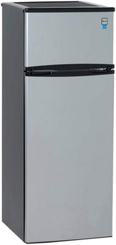 Avanti 10.0 cu.ft. Apartment Size Refrigerator, Compact Fridge with Top Freezer with Temperature Control and Adjustable Shelves and Crisper Drawer, 10.0 cu.ft., White