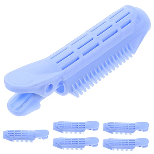 FOMIYES 30 Peças De Clipe Fofo De Raiz De Cabelo Estereótipos Prendendo Clipe Abs Azul