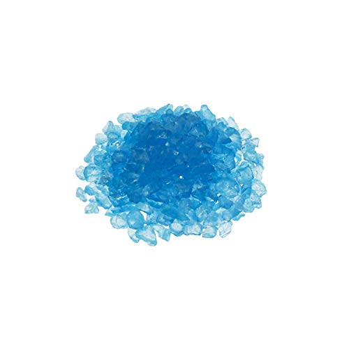 Vase en verre décoratif bleu ciel Musykrafties pour aménagement paysager miniature