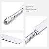 2-Piece-Wedding-Cake-Server-Set1810-Stainless-Steel-Dessert-Set-Pie-Server-Cake-Cutter-Knife-for-BirthdayAnniversaryHolidayBaby-ShowerParty-Versailles-Stainless-steel-V OTW PAVILION 2 Piece Wedding Cake Server Set,18/10 Stainless Steel Dessert Set Pie Server Cake Cutter Knife for Birthday,Anniversary,Holiday,Baby Shower,Party (Versailles, Stainless steel-V)