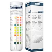 100x Urinstreifen mit 11 Indikatoren Gesundheitstest für Zuhause & Professionell Urin Teststreifen – Urinanalysestreifen Selbsttest | Ketone Glucose pH-Wert