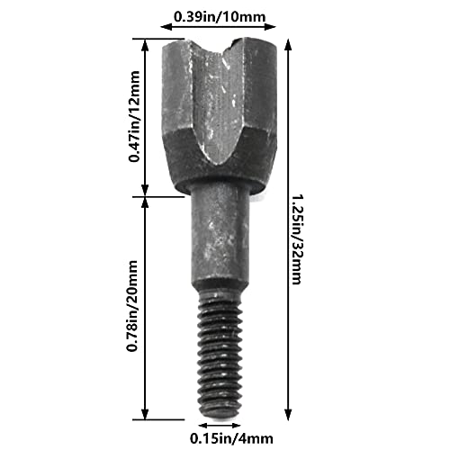 Lind Kitchen 12Pcs Archery Hunting Small Game Hammer Broadheads, Thumper Broadhead 125 Grain For Stump Shooting, Hunting Bow Arrow Point Tips, Crossbow Bow Practice Field Arrowheads Points Tips #TOP3
