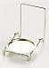 Darice 5202-69 Saucer Holder with Gold Plate, 4.5-Inch
