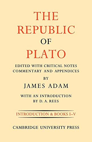 The Republic of Plato: Volume 1 Books I-V