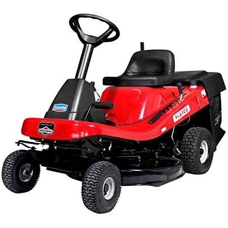 Amazon Haige エンジン 芝刈機 芝刈り機 乗用型 4サイクル 12 5馬力 セル付 グラスバッグ 集塵袋付き 刈り幅760mm 刈高6段調整 Hg Sk9950 西濃 芝刈り機