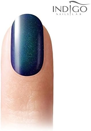 INDIGO NAILS LAB MERMAID EFFECT BLACK / dust loose powder glitter sparkling