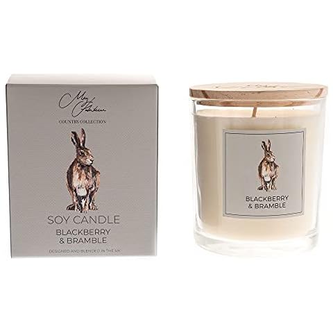 Meg Hawkins Hare Design BlackBerry & Bramble Fragrance Candle 250g Cover