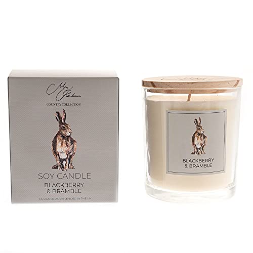 Meg Hawkins Hare Design BlackBerry & Bramble Fragrance Candle 250g