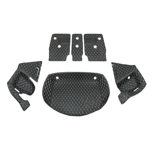 Tapis de coffre pour MINI Cooper S R55 : protection sur mesure intégrale noire