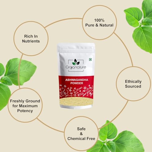 Image of Ashwagandha Powder - 100 gram Supports Stress Relief, Energy Boost, Muscle Recovery & Vitality - Natural Adaptogen for Immune Support & increase Stamina