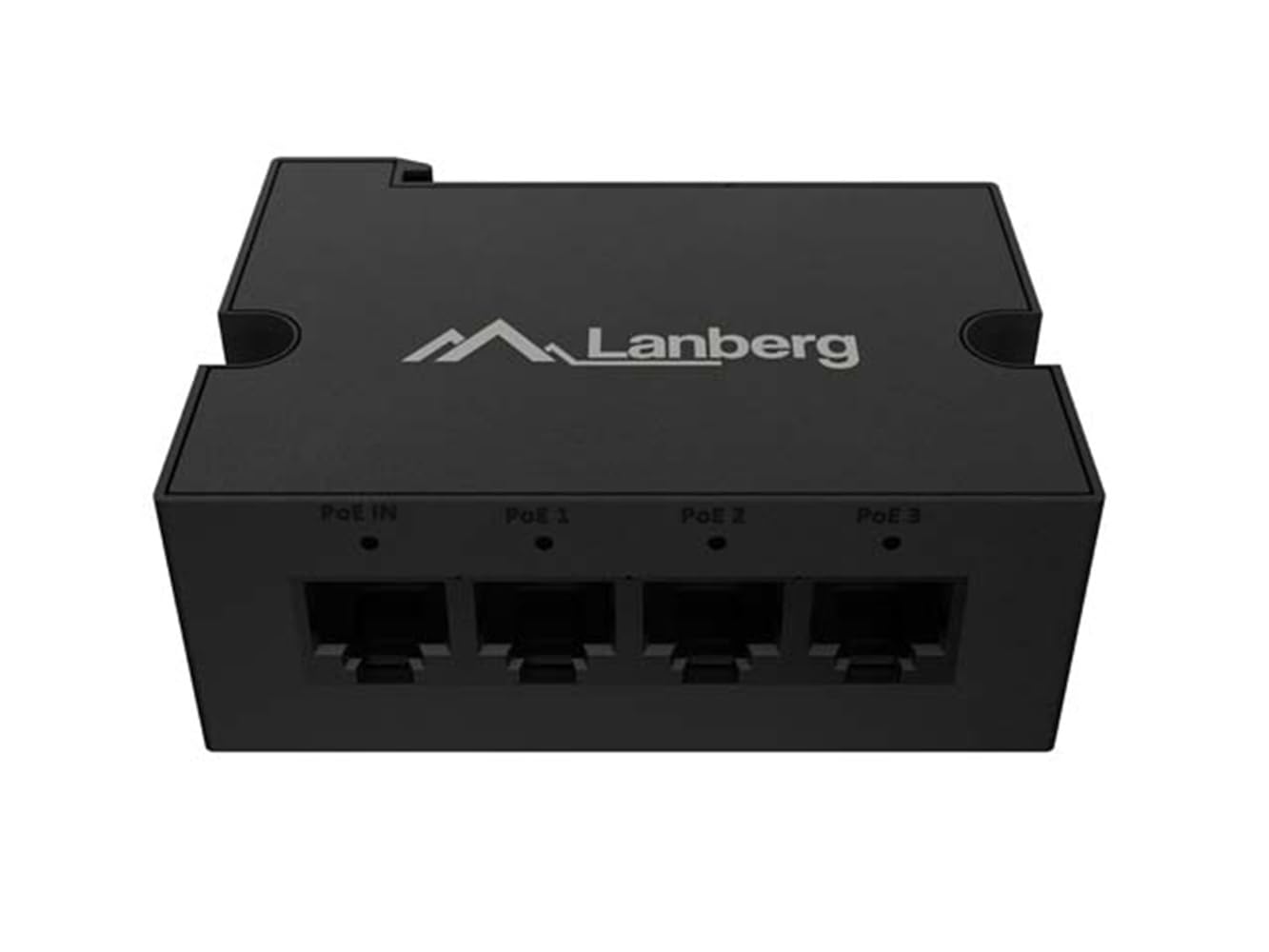 Lanberg Przełącznik DIN-GE4-BT-90W 1xIn 3xOut 1Gb PoE Extender