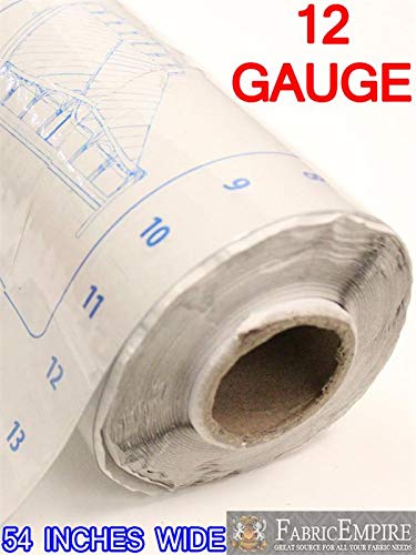 Clear Vinyl Fabric 54\" Wide Sold by The Yard (12 Gauge) - Thumbnail 2